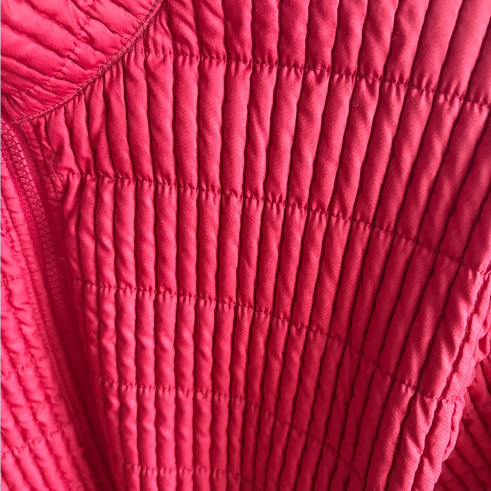 Red Quilted Jacket - Picture 2 of 3